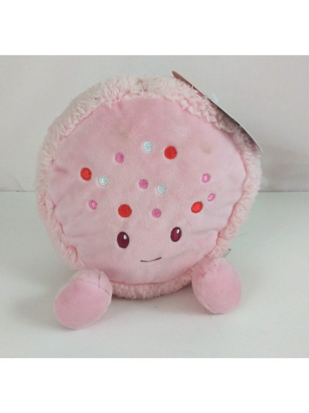 NWT Giggle Scape Pink Macaron Cookie 6" Plush